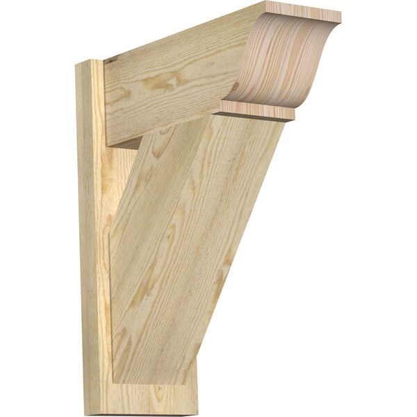 Ekena Millwork Traditional Rough Sawn Traditional Outlooker, Douglas Fir, 8"W x 20"D x 24"H OUT08X20X24TRA01RDF - main